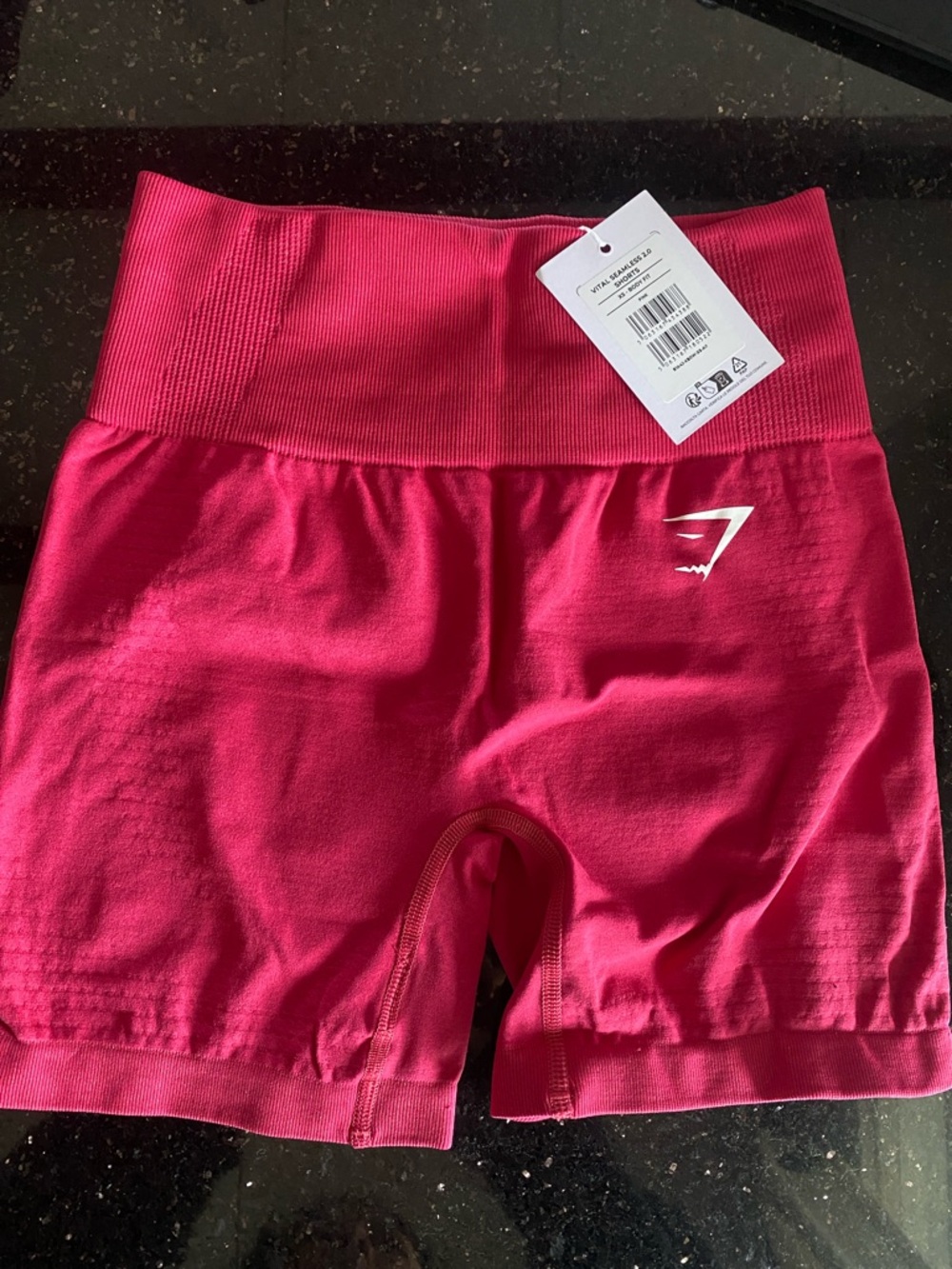 Gymshark High-Waisted Seamless Shorts - Pink